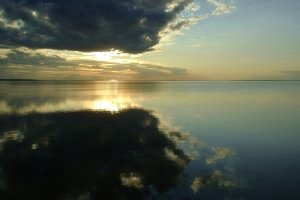 Schlechtwetter am Ouluj&auml;rvi - von Martin