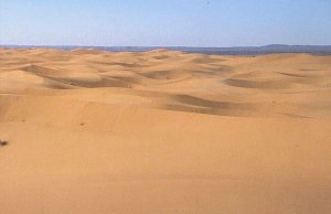 Erg Chebbi - nordwestlicher Ausl&auml;ufer der Sahara