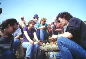 Rast im Amphitheater in Lixus - von Gerhard