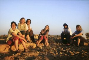 Sonnenuntergang an der alten Kasbah - von Michaela