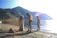 Badebucht am Van G&ouml;l&uuml;