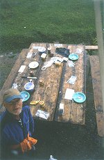 Frühstück (Regenpause)