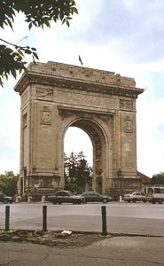Arc de Triumpf - in Bukarest